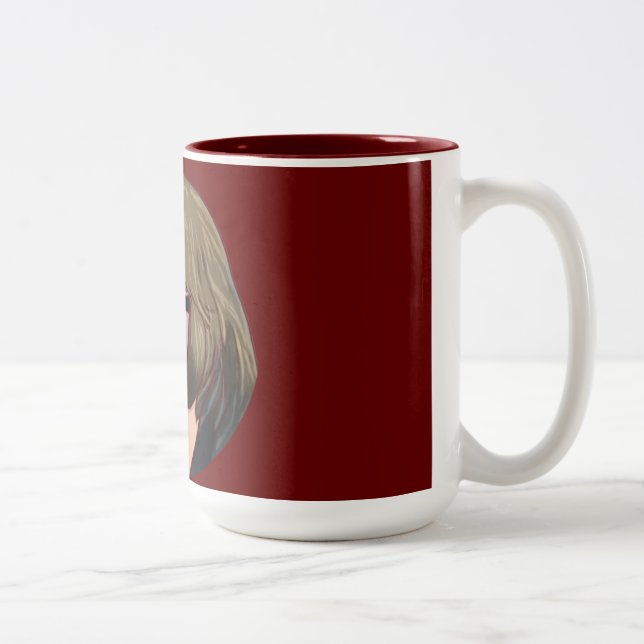 MalWear Get Back-Tasse Zweifarbige Tasse (Rechts)