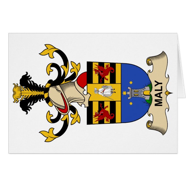 Maly Familienwappen (Vorderseite (Horizontal))