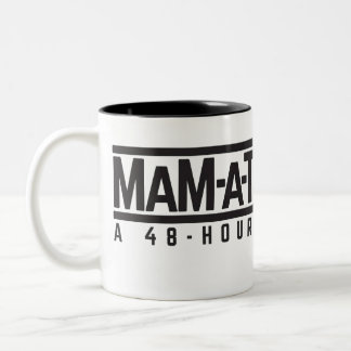 MaM-a-Thon-Tasse Zweifarbige Tasse