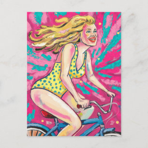 Mam ist ein Problem mit deinem Fahrrad Postkarte