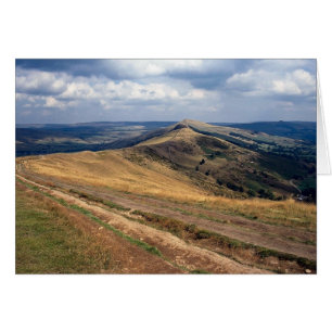 Mam Tor und Loose Hill Ridge, Derbyshire Europe