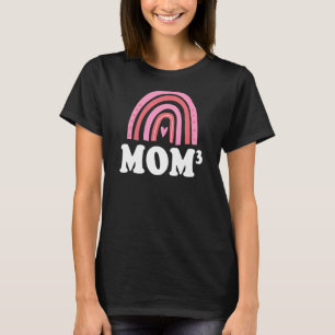 Mama3 Mama von 3 Mutter von drei Bohemischen Regen T-Shirt