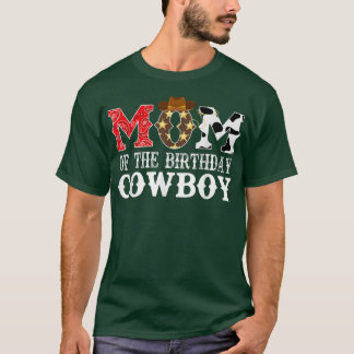 Mama 1. Geburtstag Cowboy Western Rodeo Party T-Shirt