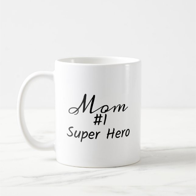 Mama #1 Super Hero Kaffeetasse (Links)