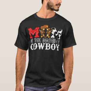 Mama 1St Erster Geburtstag Cowboy Western Rodeo Pa T-Shirt