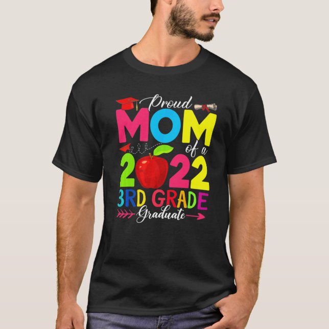 Mama 2022 Phd 3 Grade Graduate Doc. T-Shirt (Vorderseite)