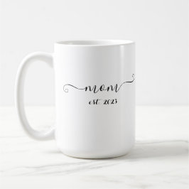 Mama. 2023 Elegantes Geschenk für die künftige Mam Kaffeetasse