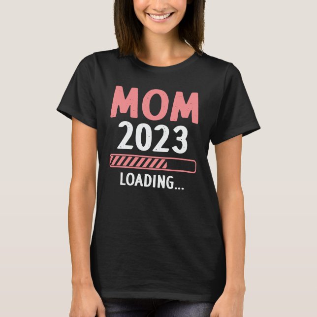 Mama 2023: Zukunft der Junge Mutter T-Shirt (Vorderseite)