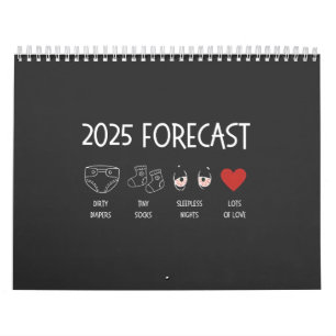 Mama 2025 für ein neues Jahr Kalender