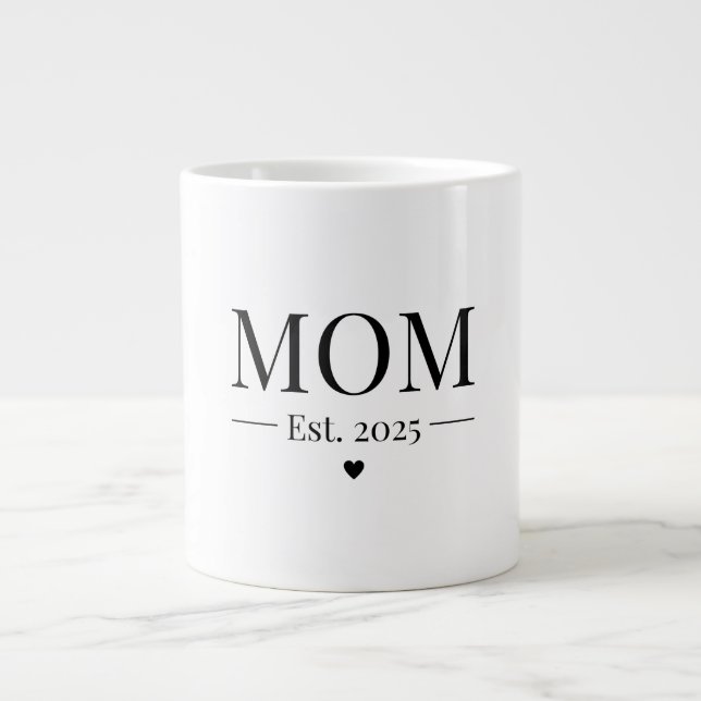 Mama 2025 Jumbo-Tasse (Vorderseite)