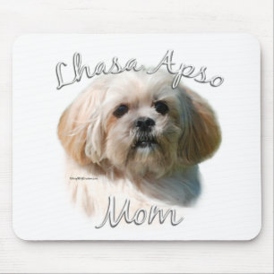 Mama 2 Lhasas Apso Mousepad