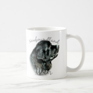 Mama 2 Neufundlands (Schwarzes) Tasse