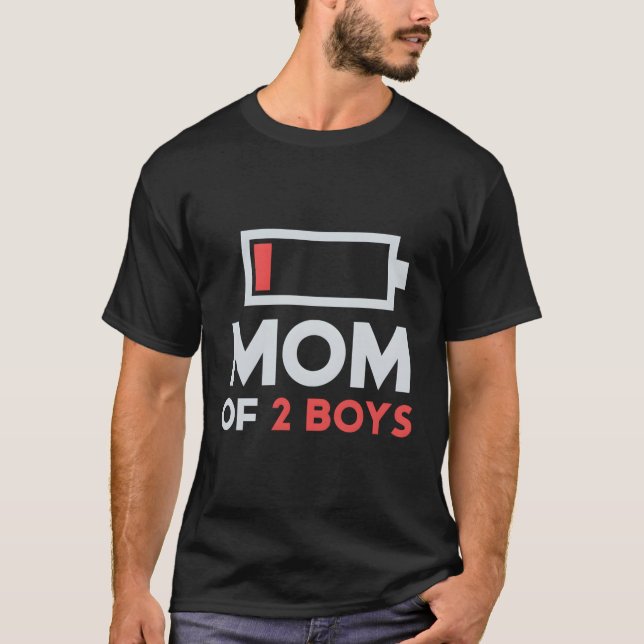 Mama 2 vom Muttertag T-Shirt (Vorderseite)
