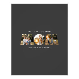 Mama 3 Foto Moderne Schwarz-weiße Mütter Tag