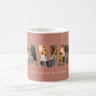 Mama 3 Foto Moderne Terracotta Mütter Tag Kaffeetasse