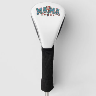 Mama 4. Juli Patriotische Mutter Blitz Golf Headcover