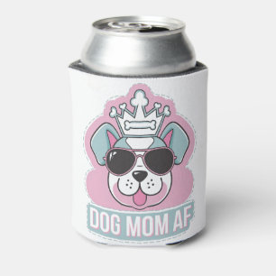 Mama AF - Funny Hund Mama Design Dosenkühler