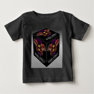 Mama afrikanisches ethnisches Stammesmuster Baby T-shirt