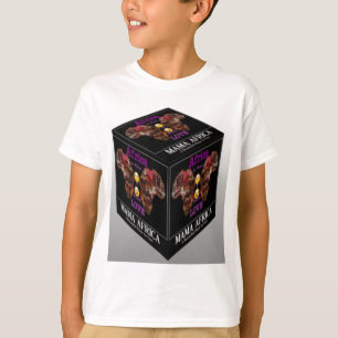 Mama afrikanisches ethnisches Stammesmuster T-Shirt