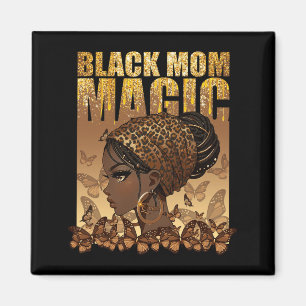 Mama Afroamerikanerin Afro Frauen Mama Muttertag 2 Magnet