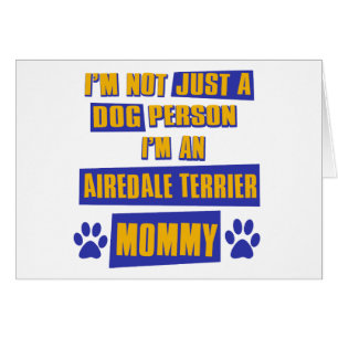 Mama Airedales Terrier