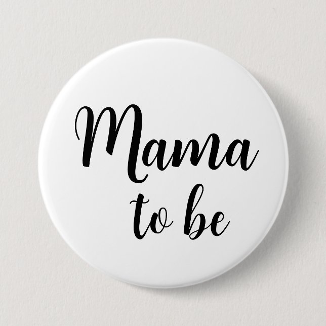 Mama als Button Button (Vorderseite)