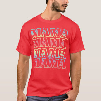 Mama als Geschenk für Mutter zum Geburtstag Junge T-Shirt