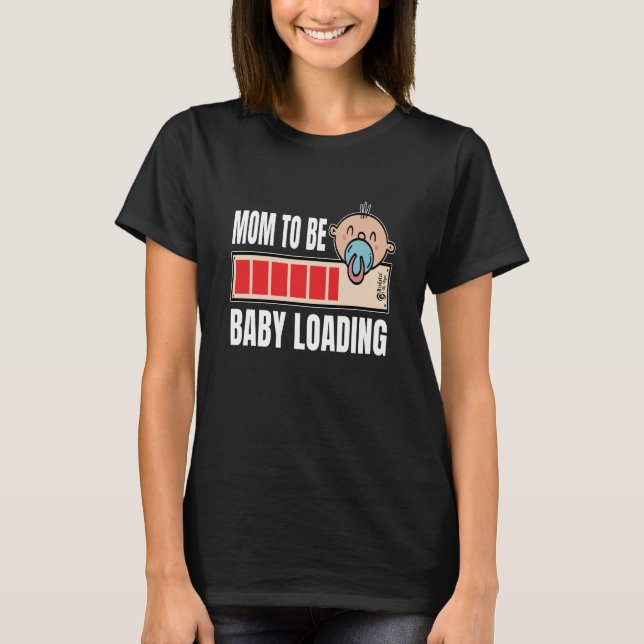 Mama als schwarzes Shirt (Vorderseite)