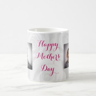 Mama am Muttertag Hübsche Typografie Foto Kaffeetasse