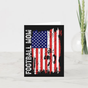 Mama American Flag Patriotic Mama 4. JU Karte