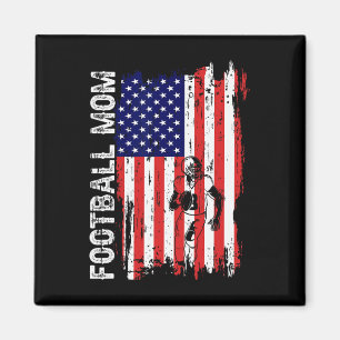 Mama American Flag Patriotic Mama 4. JU Magnet