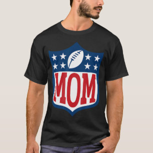 Mama American Football Happy Geburtstagsfamilie Ma T-Shirt