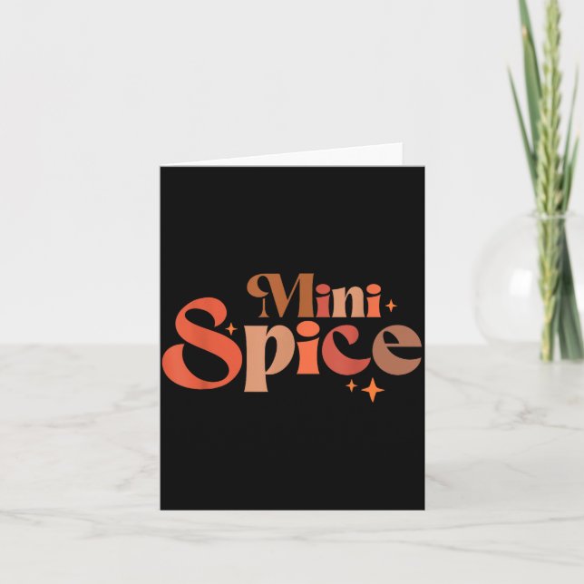 Mama &amp; Mini Pumpkin Sce Autumn Cozy Fall Seaso Karte (Vorderseite)