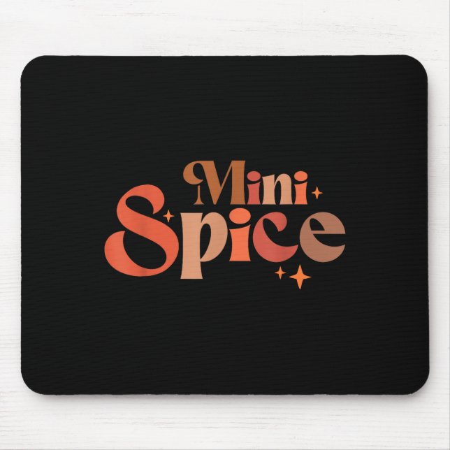 Mama &amp; Mini Pumpkin Sce Autumn Cozy Fall Seaso Mousepad (Vorne)