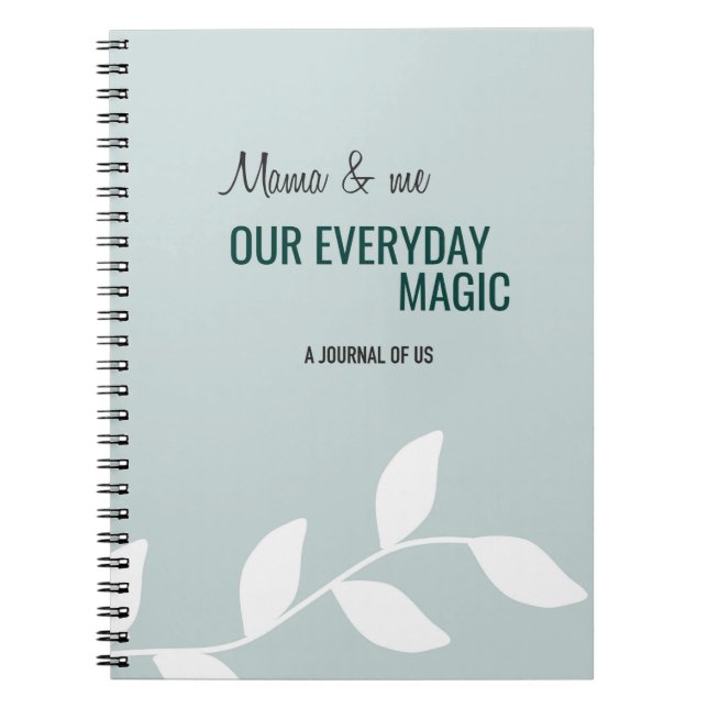 Mama and Me Kids Journal Everyday Magic Notizblock (Vorderseite)