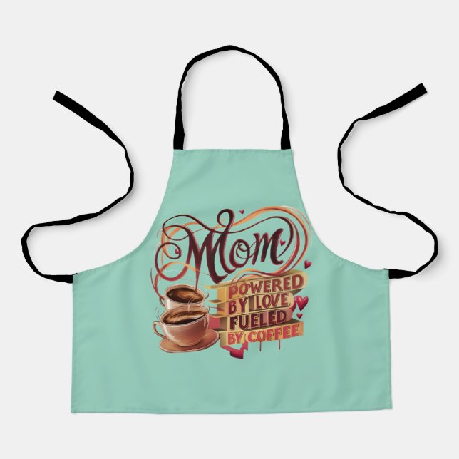 Mama — angetrieben durch Liebe, angetrieben durch  Schürze (Vorderseite)