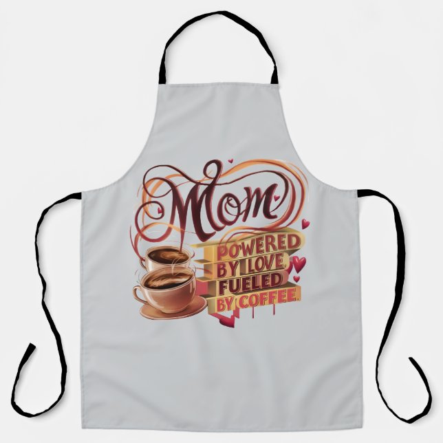 Mama — angetrieben durch Liebe, angetrieben durch  Schürze (Vorderseite)