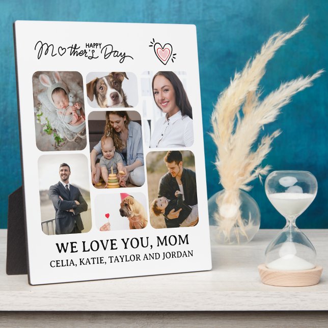 Mama anzeigen Wichtig: Personalisiertes Foto Fotoplatte (Show Mom You Care: Personalized Photo Keepsake)