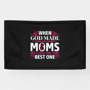 Mama Art gab er mir die beste Mama Banner