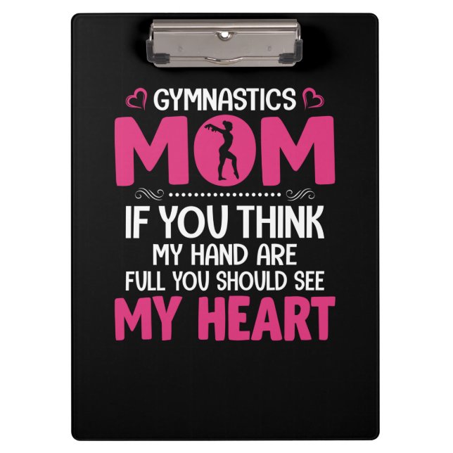 Mama Art Gymnastik Mama Klemmbrett (Vorderseite)