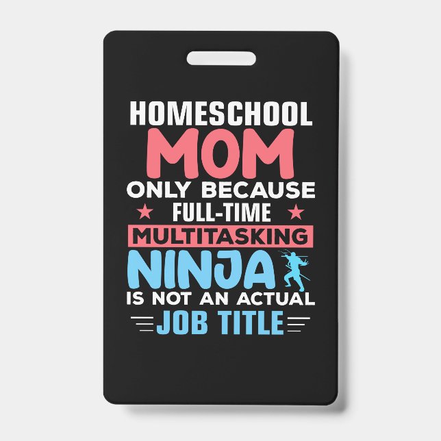 Mama Art Homeschool Mama Ausweis (Vorderseite)