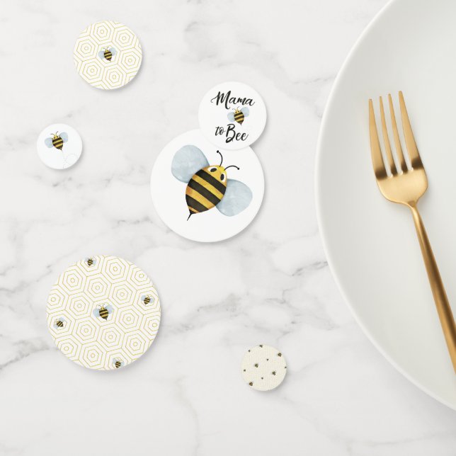 Mama auf BEE Baby Dusche Konfetti (Gruppe)