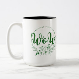 MAMA auf den Kopf Zauber WOW! Zweifarbige Tasse