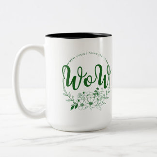 MAMA auf den Kopf Zauber WOW! Zweifarbige Tasse