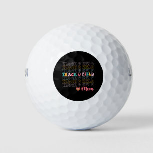 Mama auf der Spur und auf dem Feld - Muttertag Golfball
