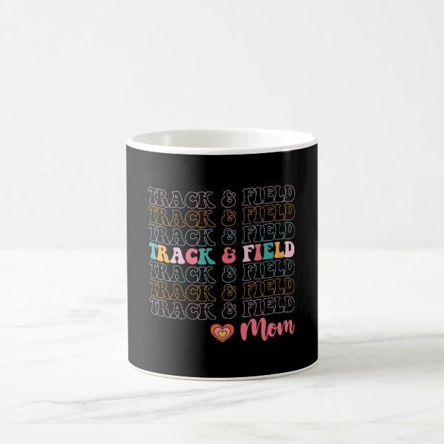 Mama auf der Spur und auf dem Feld - Muttertag Kaffeetasse (Mittel)