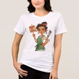 Mama auf Streik Tri-Blend Shirt