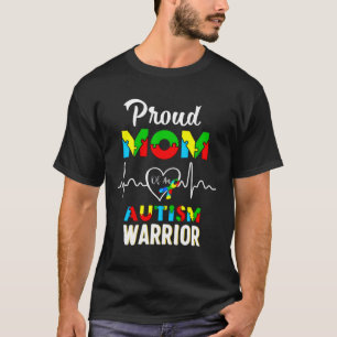 Mama Autism Awareness Warrior T-Shirt