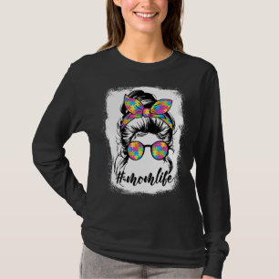 Mama Autistische Aufklärung Leben Frauen Mama T T-Shirt