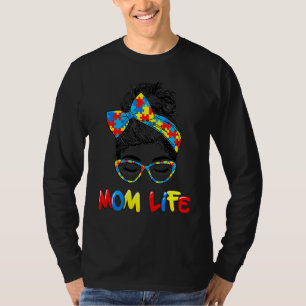 Mama "Autistische Autismus Bewusstsein Leben Fraue T-Shirt